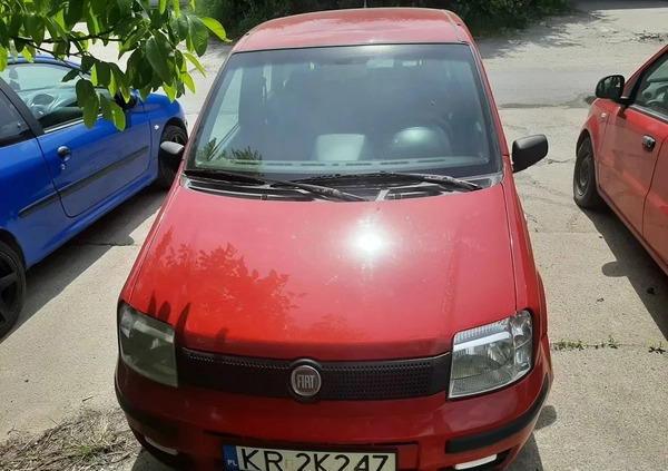 Fiat Panda cena 9800 przebieg: 313000, rok produkcji 2012 z Kraków małe 79